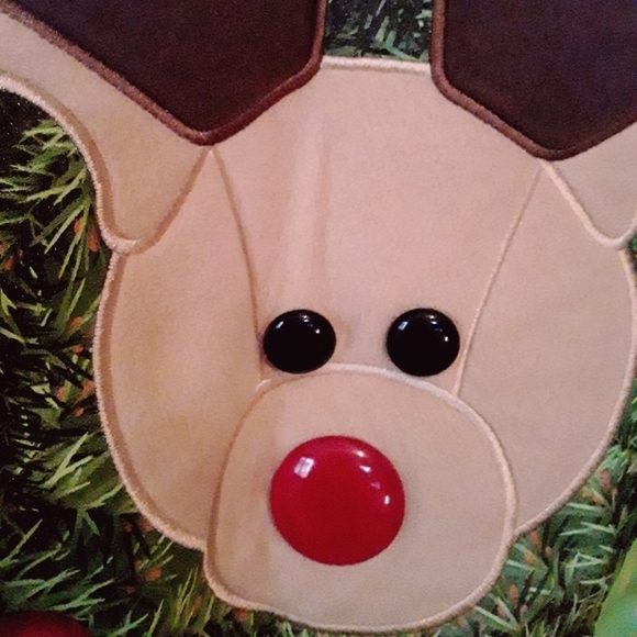 Mad Engine Reindeer Wreath Sweater. - Picture 4 of 6